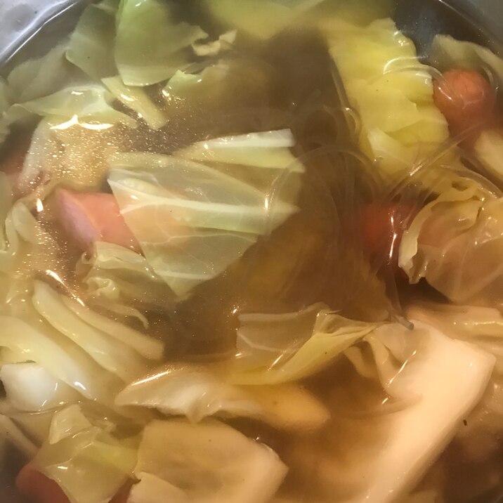 ポトフ風春雨スープ